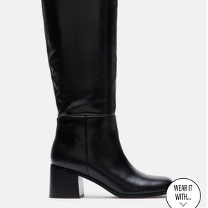 Black Steve Madden Elijah Boots